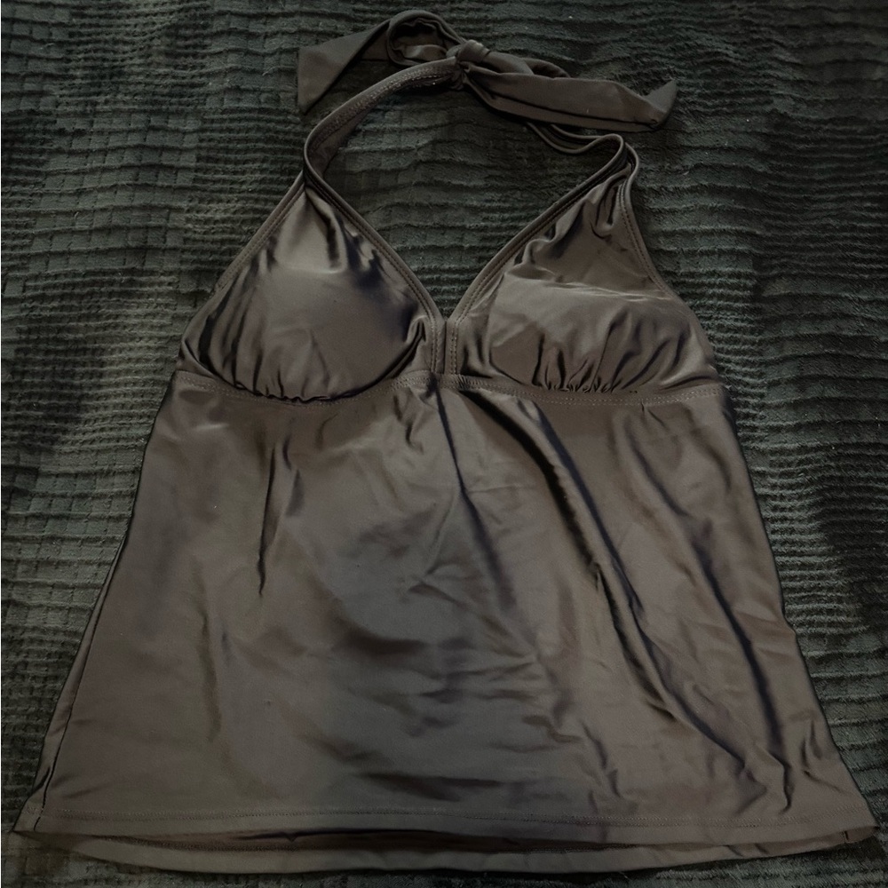 Catalina Black Halter Swim top